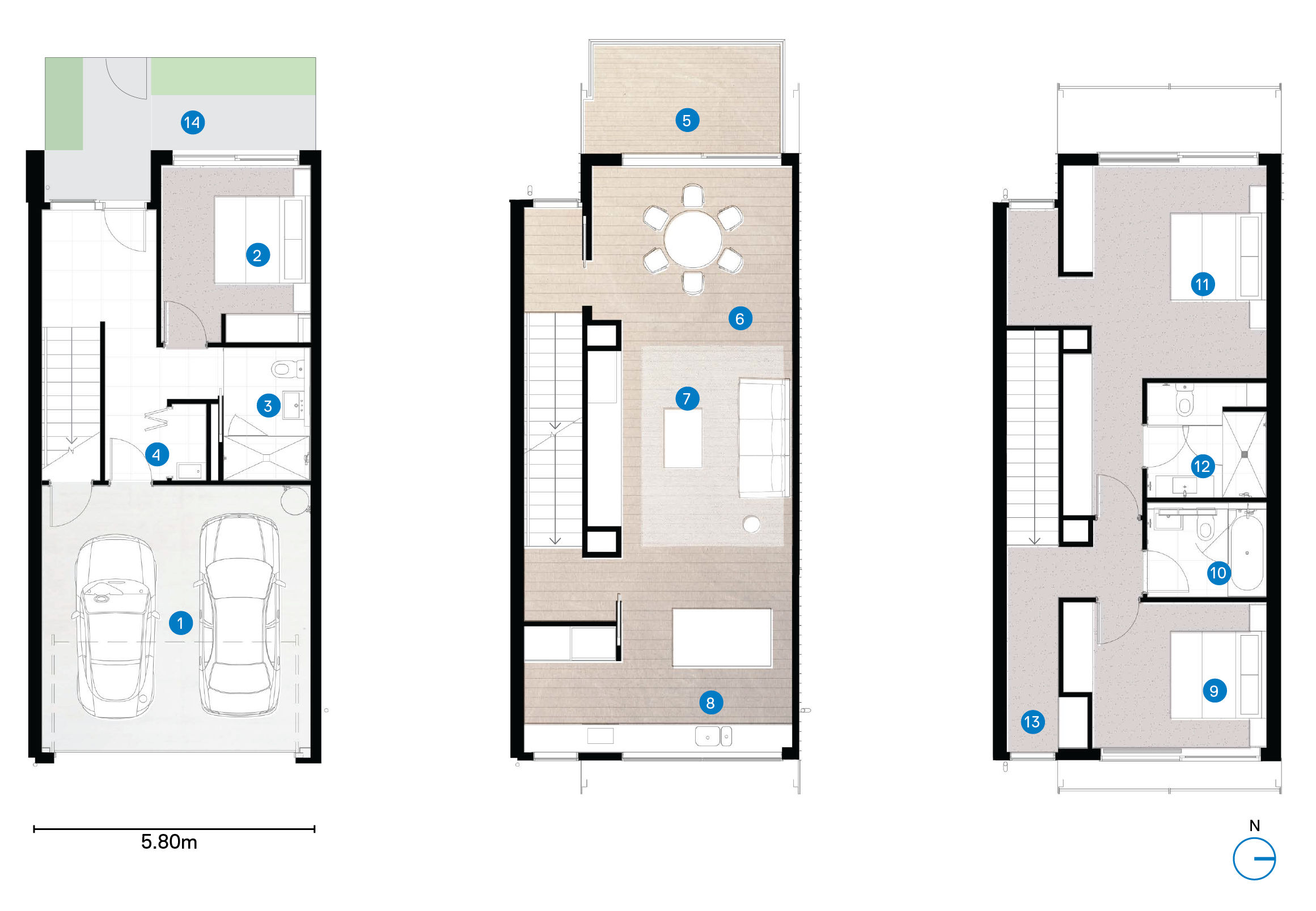 Type A Floor Plan3x